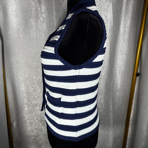 161. JOIE “Old Money” Sleeveless Cardigan – Size Medium - Picture 3 of 7
